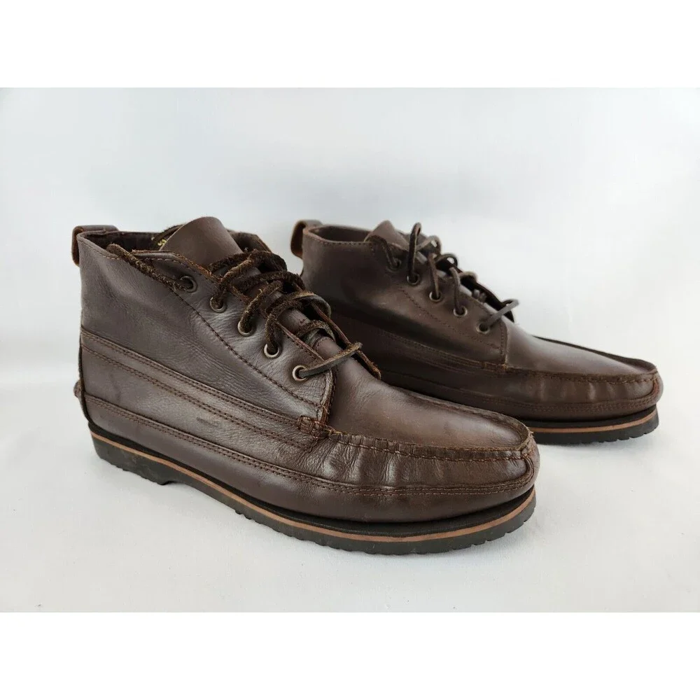 Vintage 90s Arizona Jeans Co‎ AZ Chukka Boots Shoes Ankle preppy Men’s SZ 10.5